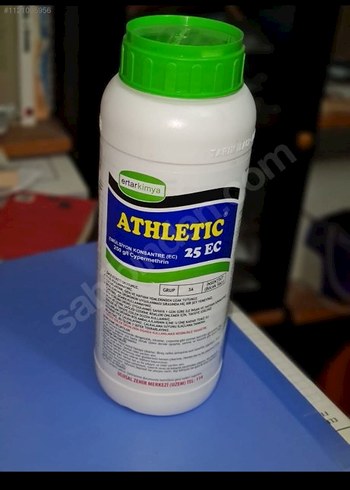 Yeşil Kapaklı Athletic 25 EC Şişe 7 tane