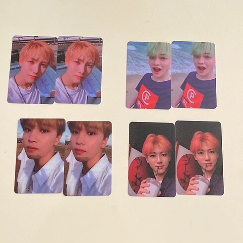 nct dream ve nct2020 photocards