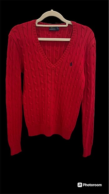 POLO RALPH LAUREN kırmızı kazak