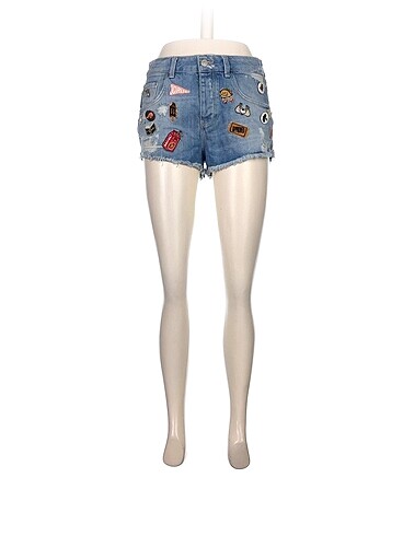Zara Mini Şort %70 İndirimli.