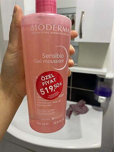 400 tl yeni etiketli orijinal bioderma 