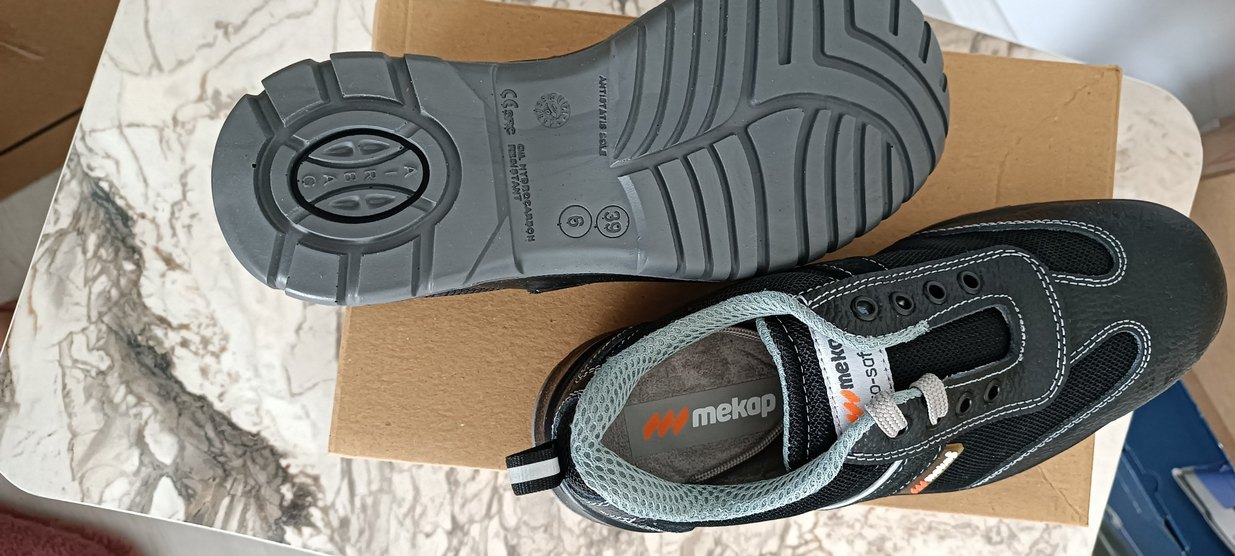 Bayan Mekap çelik burun iş ayakkabısı - Görsel 3