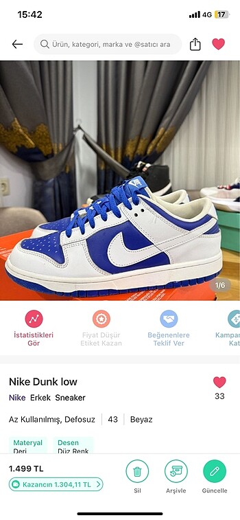 Nike ayakkabı