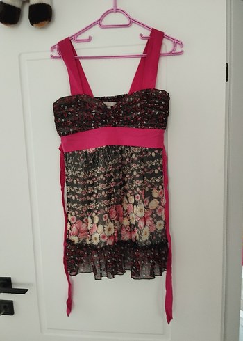 twistPembe Çiçekli Bohem Mini Büstiyer