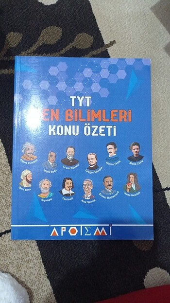 Apotemi yayınları tyt fen bilimleri konu özeti kitabı