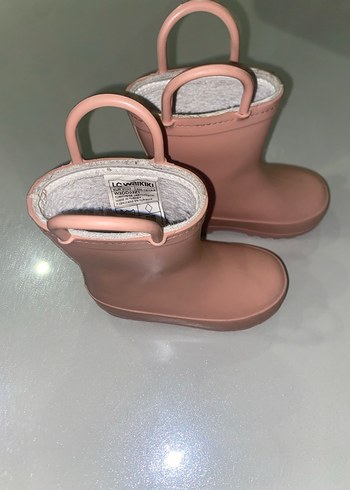 LC Waikiki Kız Çocuk Pembe Lastik Botlar