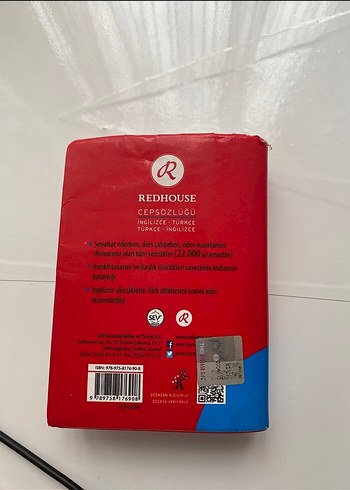 Redhouse İngilizce-Türkçe Cep Sözlüğü - Görsel 2