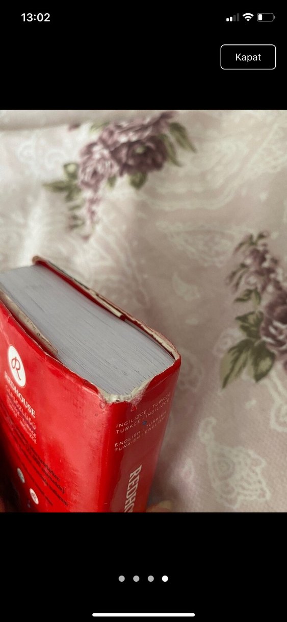 Redhouse İngilizce-Türkçe Cep Sözlüğü - Görsel 3