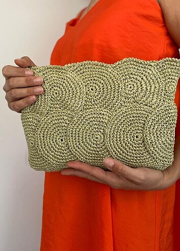 Kağıt ip clutch