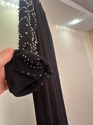 38 Beden Zımbalı uzun elbise 38 beden