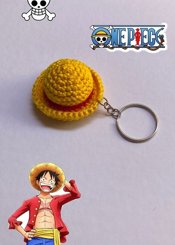 Ikea Anime One Piece Lufy amigurumi peluş