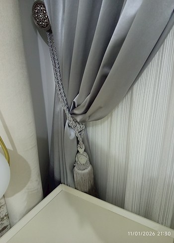 gri fon perde birkaç ay önce almıştım - Görsel 6