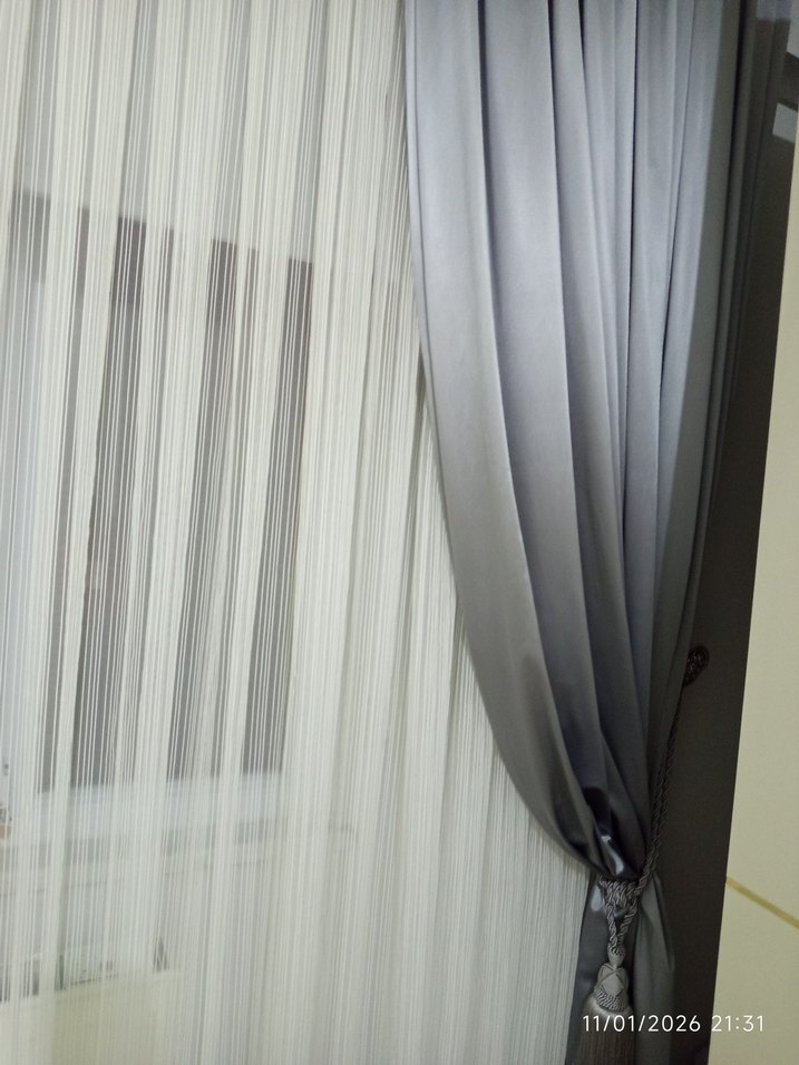 gri fon perde birkaç ay önce almıştım - Görsel 3