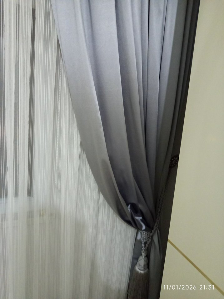 gri fon perde birkaç ay önce almıştım - Görsel 4