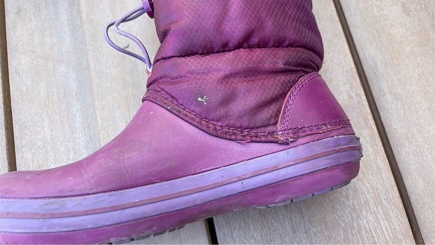 34 Beden mor Renk Orijinal crocs bot