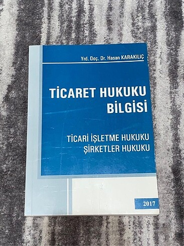 Ticaret Hukuku Bilgisi