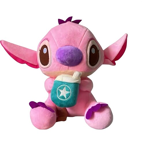 Stitch Bubble Tea Peluş Oyuncak