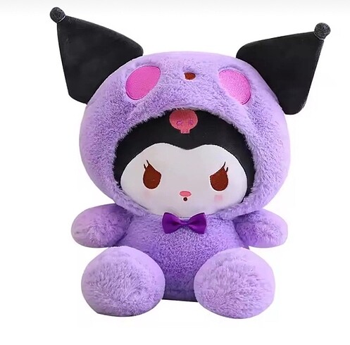 Kuromi İthal Peluş 25cm
