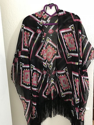 universal Beden Desenli kimono tarzı