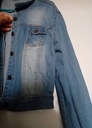 Crop kot ceket