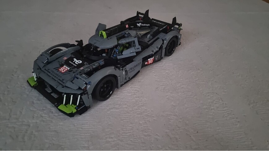  Beden LEGO 42156 Technic Peugeot 9x8 24h Le Mans Hybrid Hypercar(Hazır