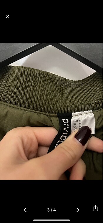 m Beden h&m bomber ceket
