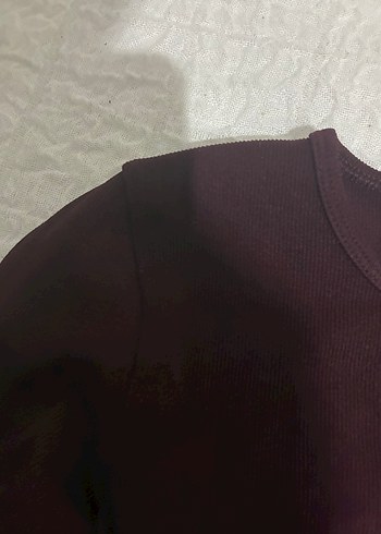 pull and bear bordo body - Görsel 2
