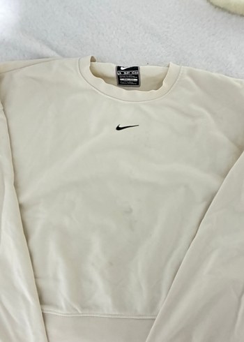 nike krem sweatshirt - Görsel 3