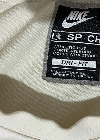 nike krem sweatshirt - Görsel 4