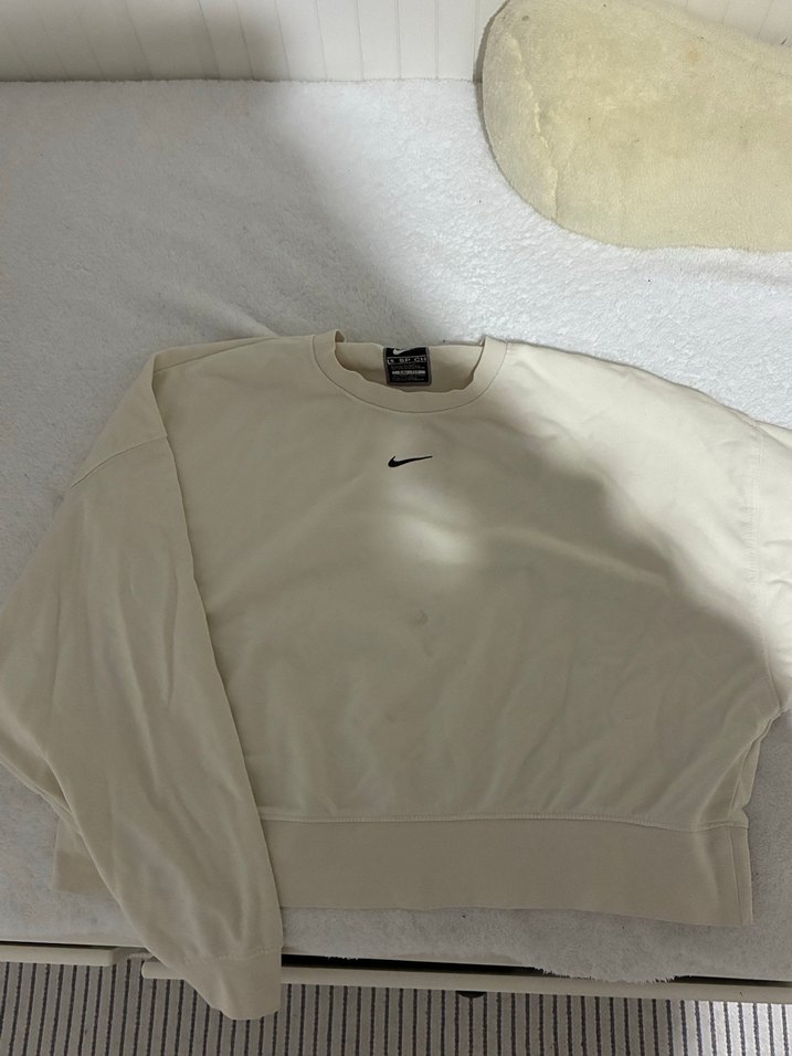 nike krem sweatshirt - Görsel 2