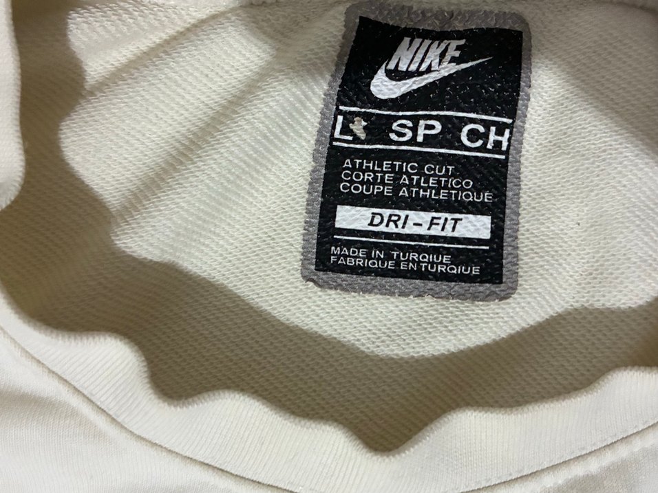 nike krem sweatshirt - Görsel 4