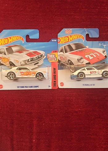 Hot Wheels Beyaz Mini Oyuncak Arabalar