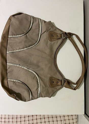 Bej Vintage Omuz Çantası