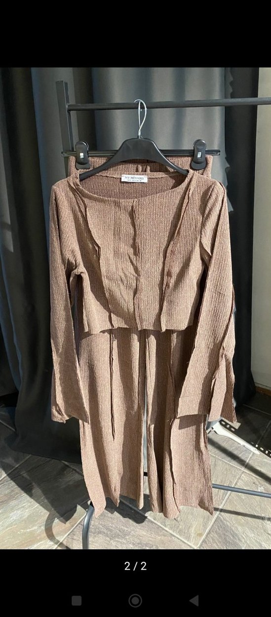 Kadın Kahverengi takım - Görsel 3