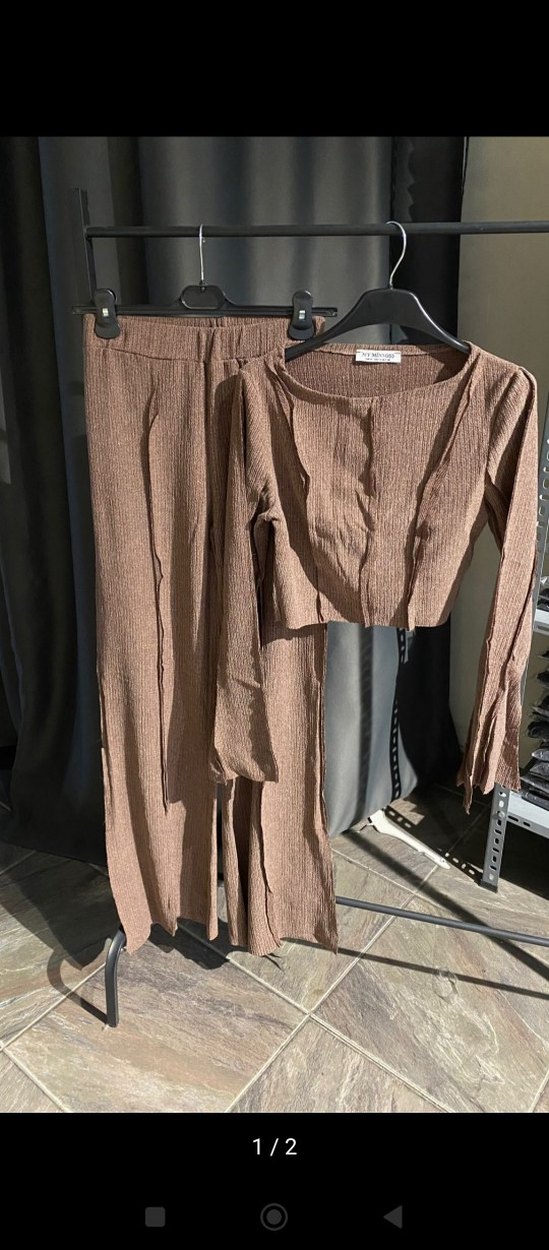 Kadın Kahverengi takım - Görsel 2