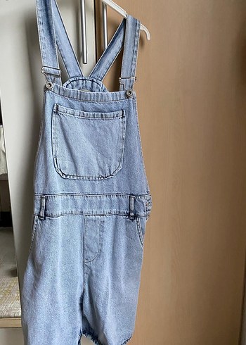 Diğer Acik Mavi Denim Tulum