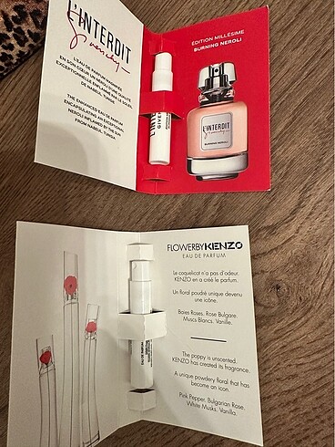 2 ML SAMPLE KENZO FLOWER-LİNTERDİT