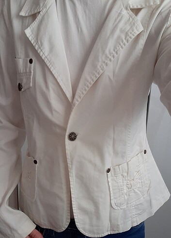 Diğer Vintage beyaz blazer ceket
