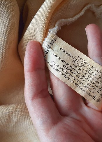 pamuk Gömlek butter yellow - Görsel 7