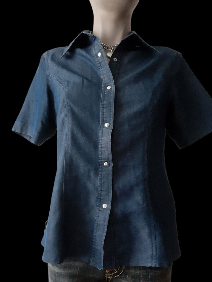 vintage kot gömlek - Görsel 4