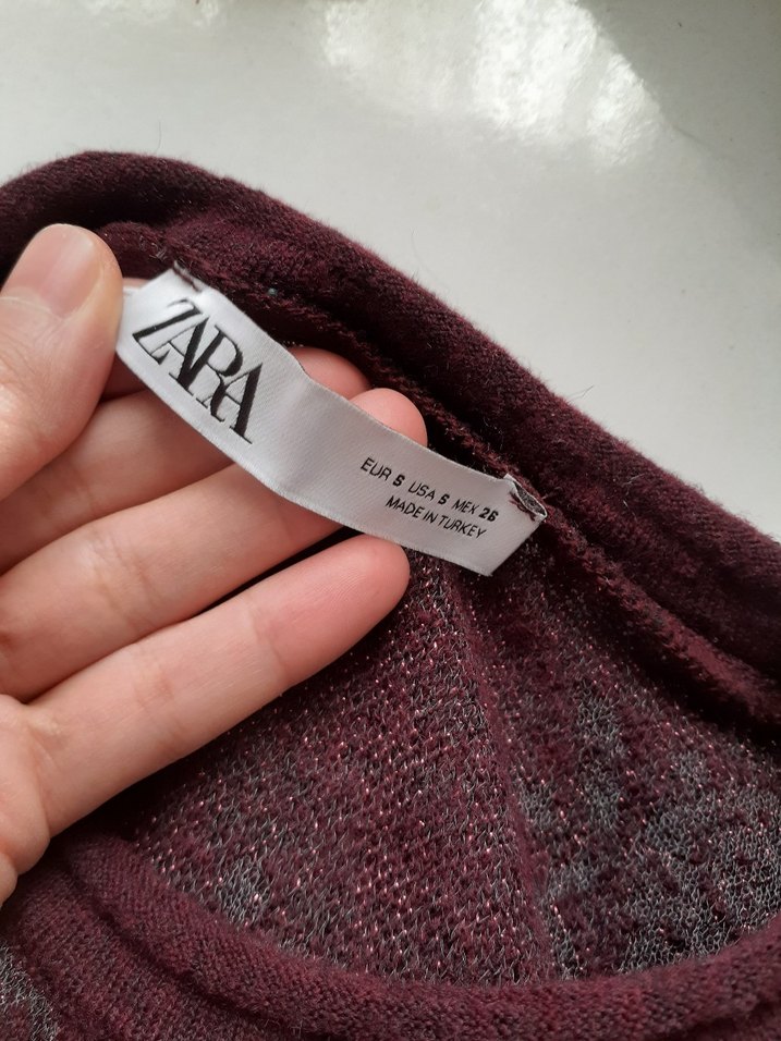 zara Uzun triko Elbise - Görsel 3