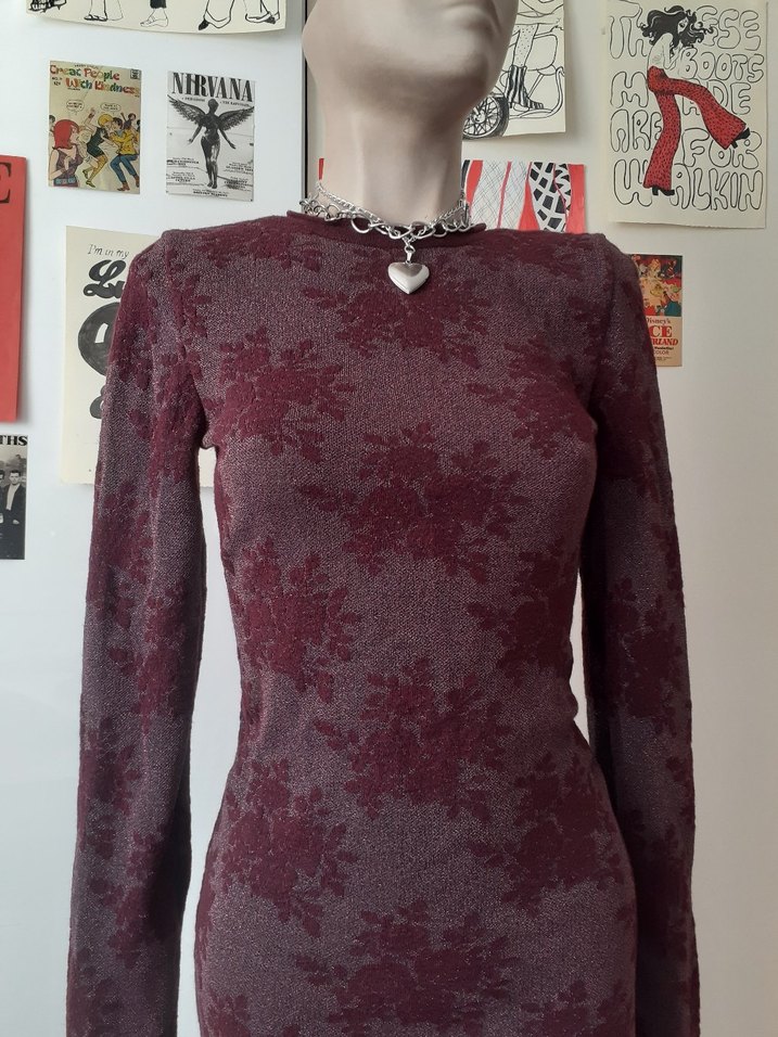 zara Uzun triko Elbise - Görsel 2