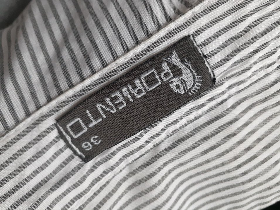 Çizgili Gömlek tesettür babydoll - Görsel 2