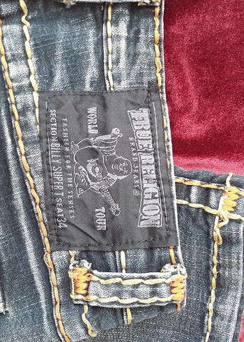 true religion kapri jean y2k - Görsel 5