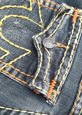 true religion kapri jean y2k - Görsel 6