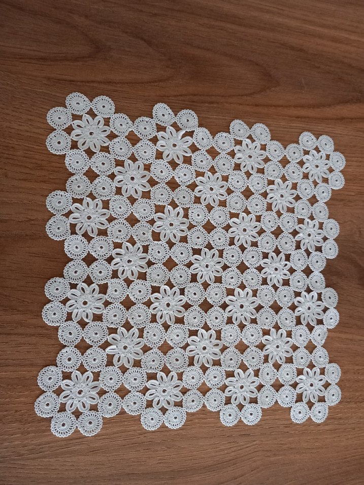 El İşi Beyaz Dantel oda takımı - Görsel 2