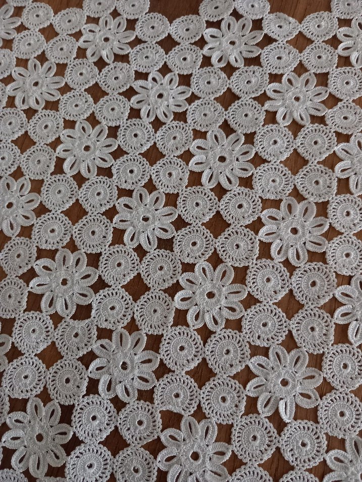 El İşi Beyaz Dantel oda takımı - Görsel 3