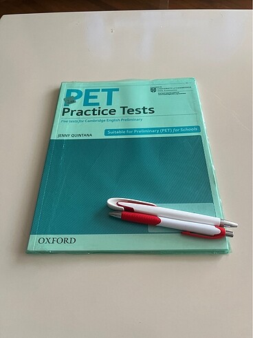 Pet practice tests oxford kitabi