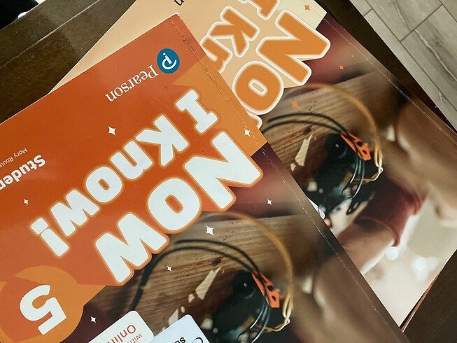 Now I Know 5 pearson ingilizce kitabı
