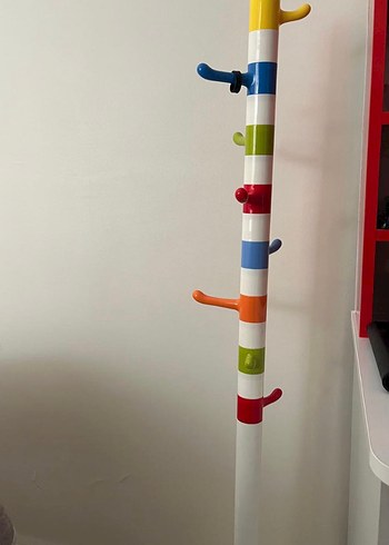 Ikea ikea ayaklıRenkli Çoklu Kancalı Askılık